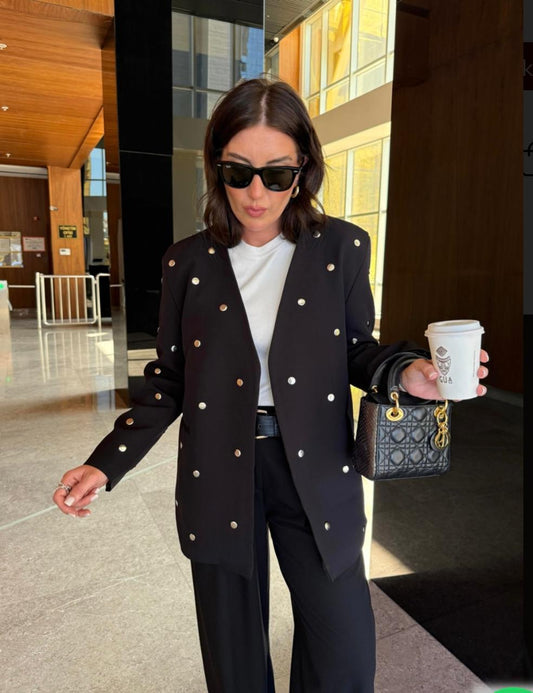 Blazer black studs