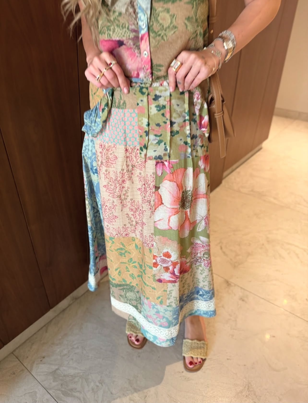 Set floral Multicolor