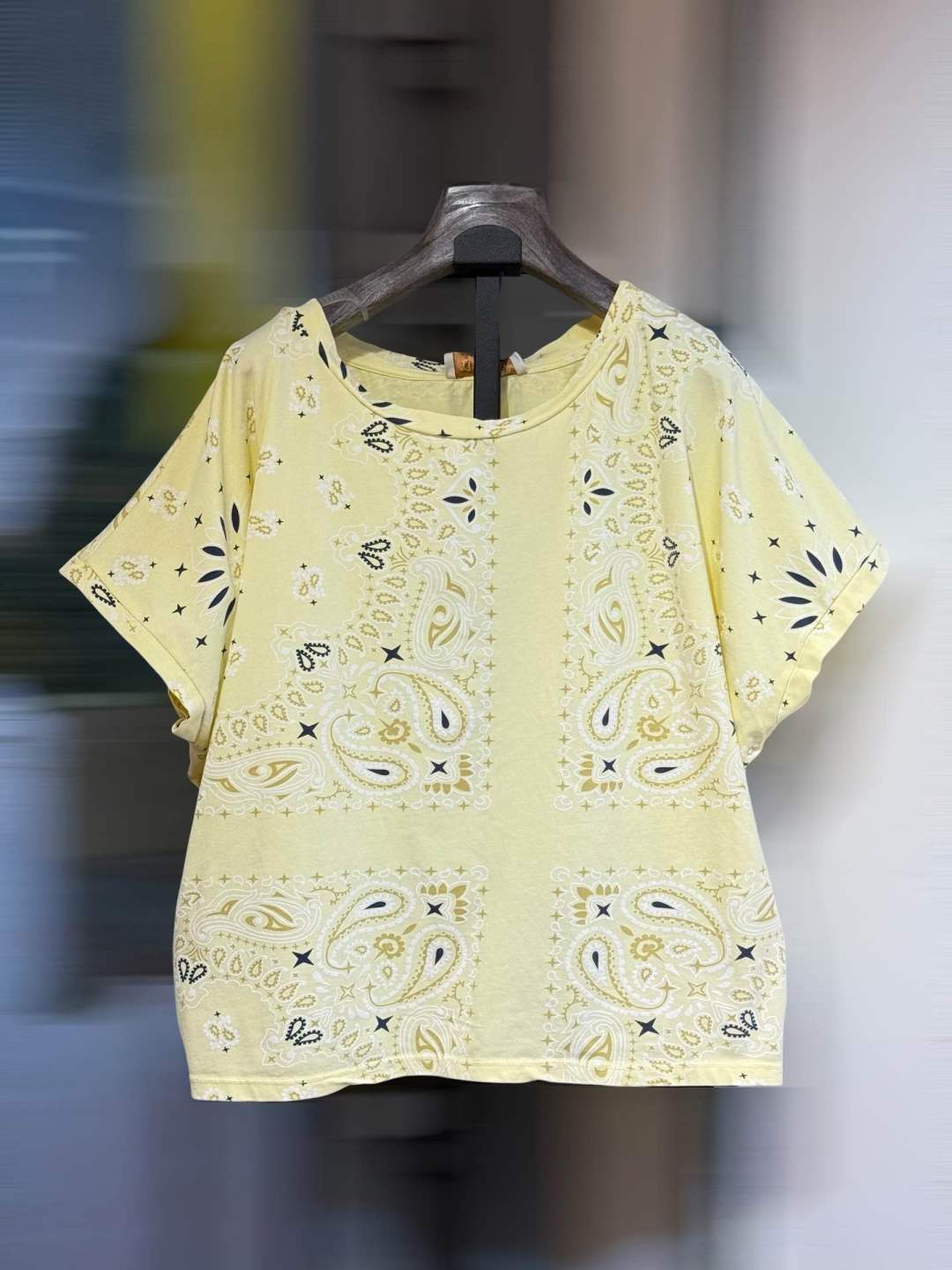 Bandana T shirt yellow
