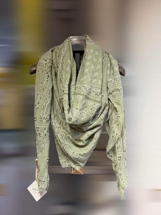 Bandana scarf olive