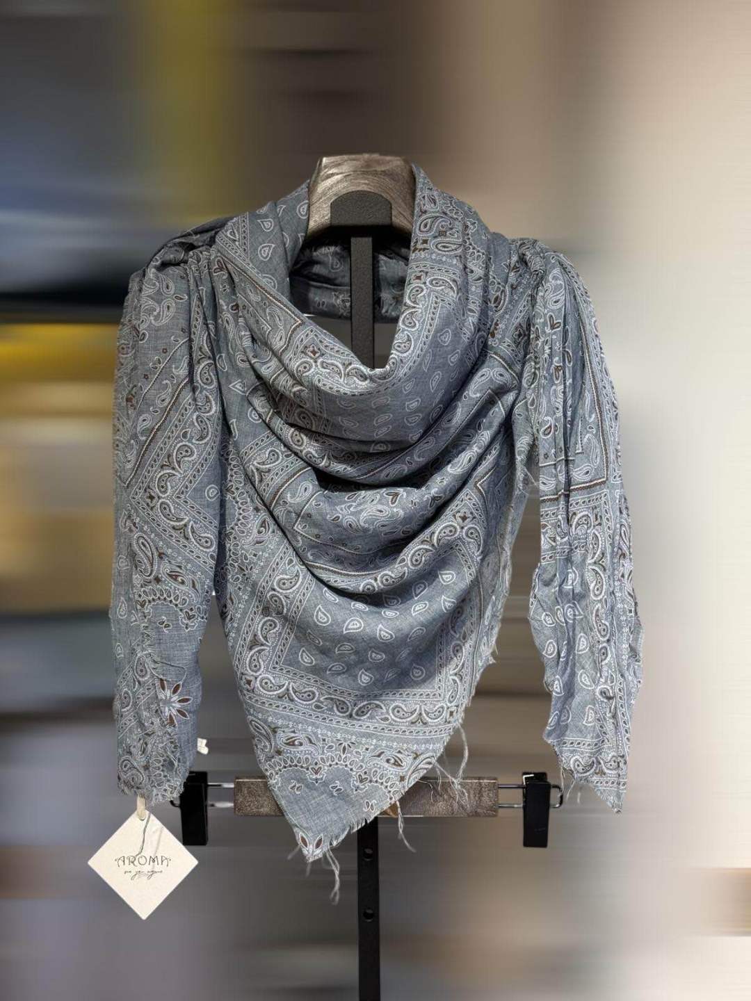 Bandana scarf blue jeans