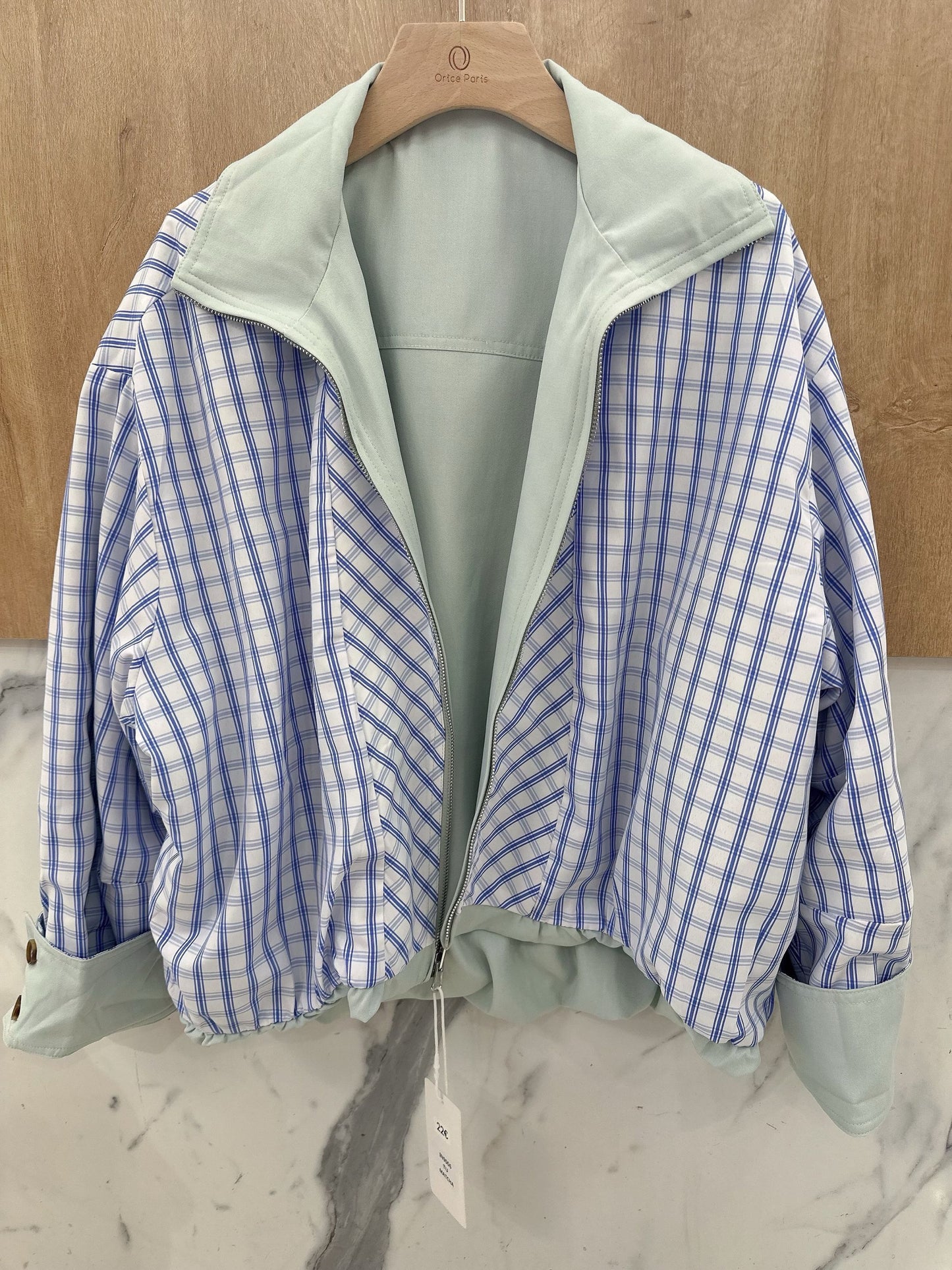 Jacket double face mint