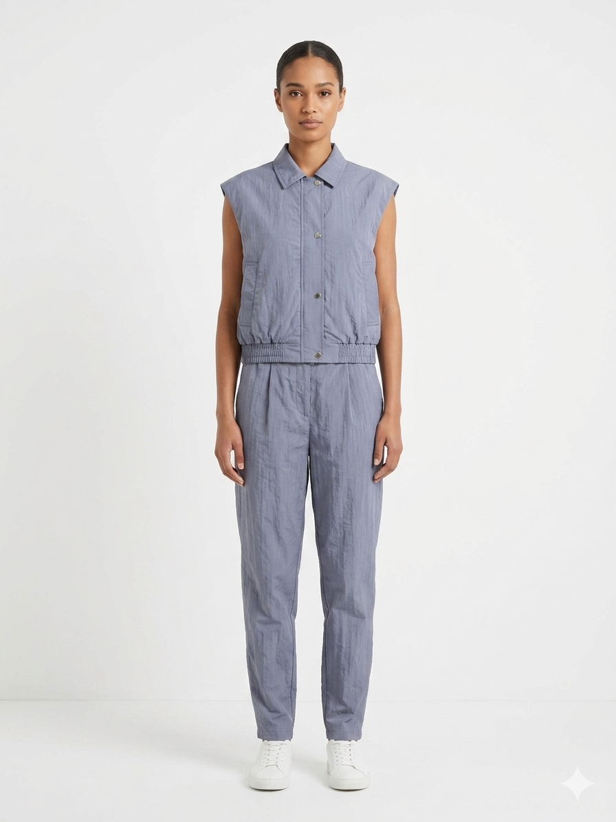 Set vest light blue