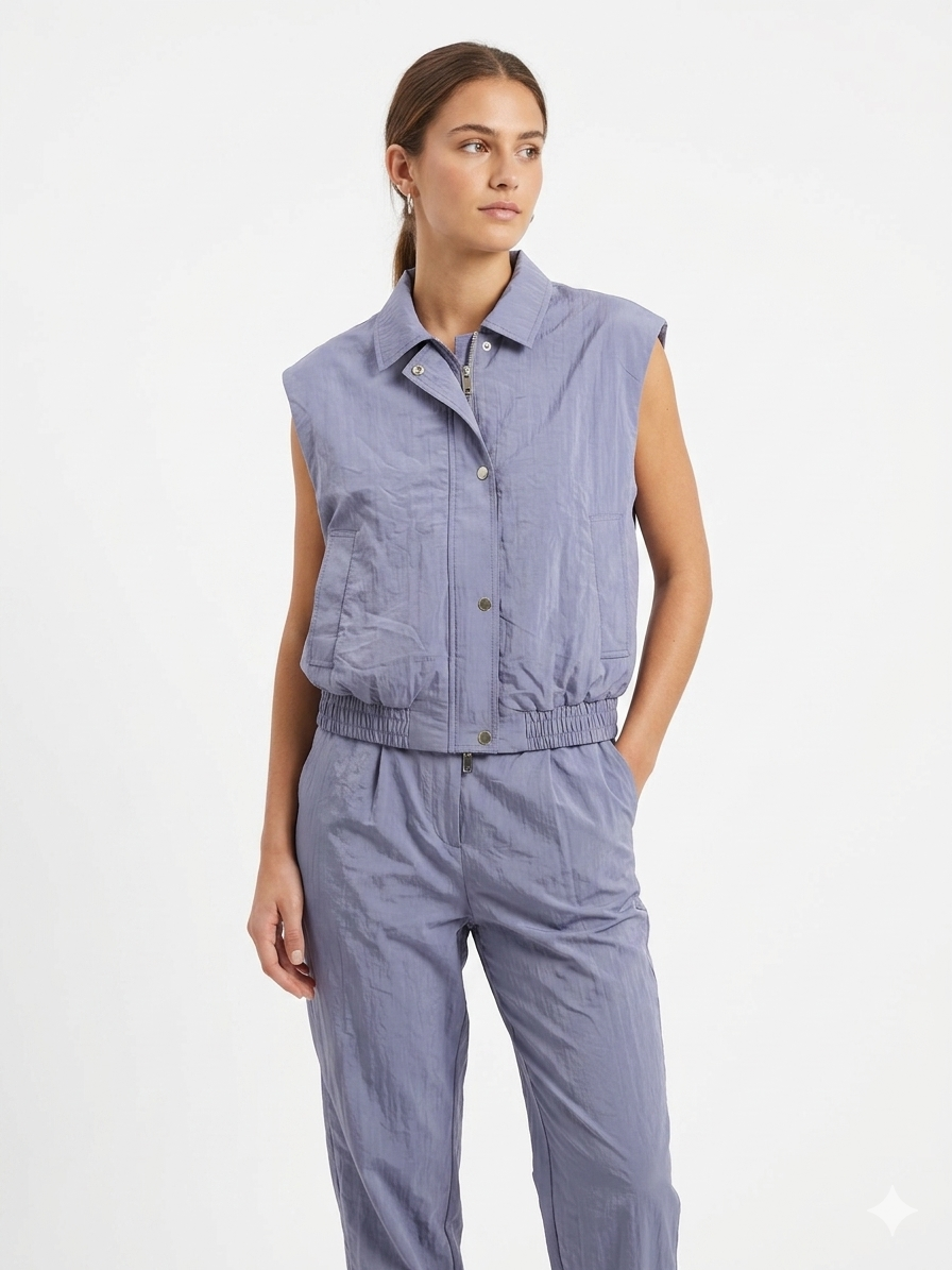 Set vest light blue