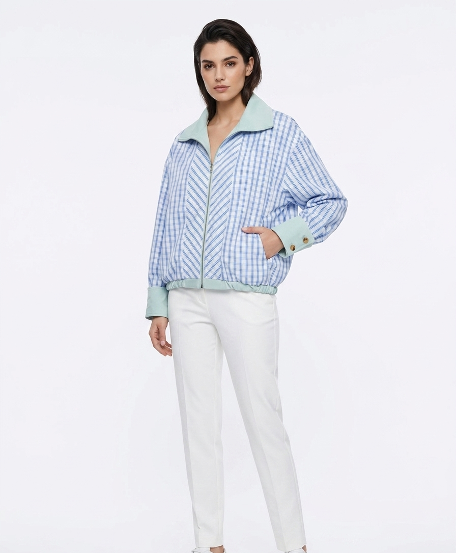 Jacket double face mint
