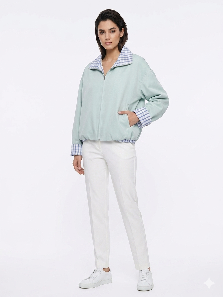 Jacket double face mint