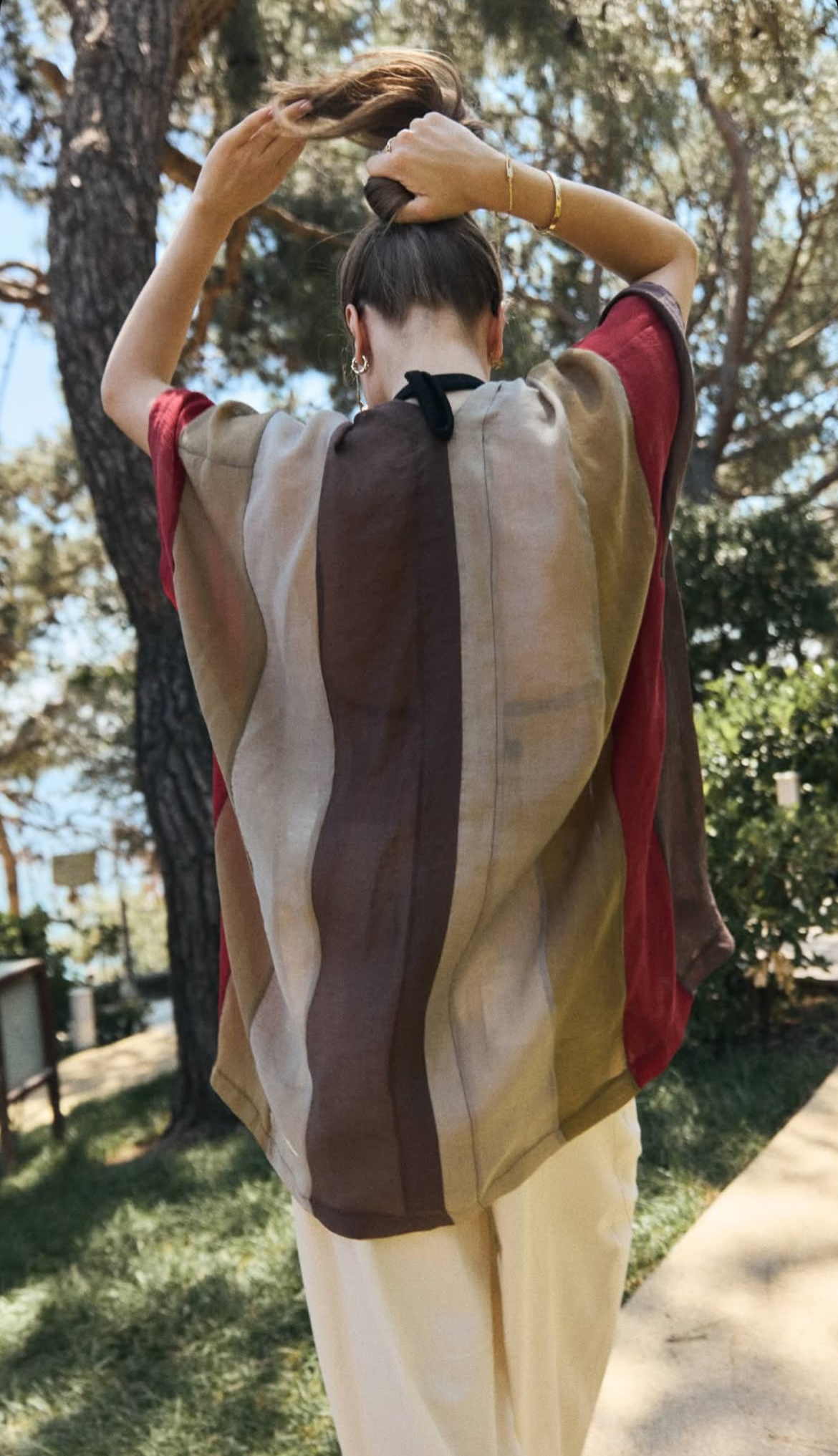 Cardigan stripe multicolor