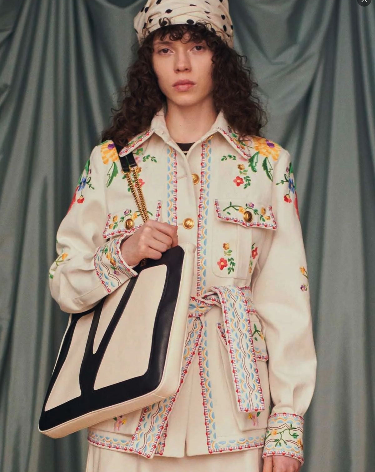 Embroidery Devo jacket