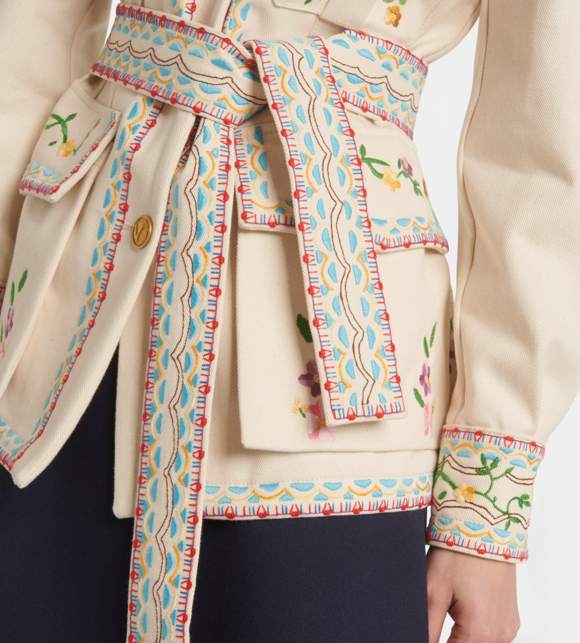 Embroidery Devo jacket