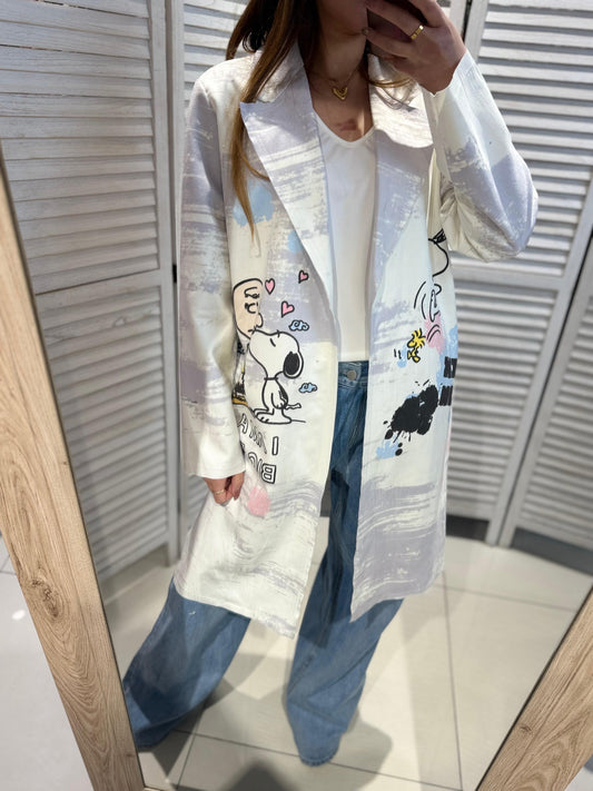 Scuba cardigan snoopy