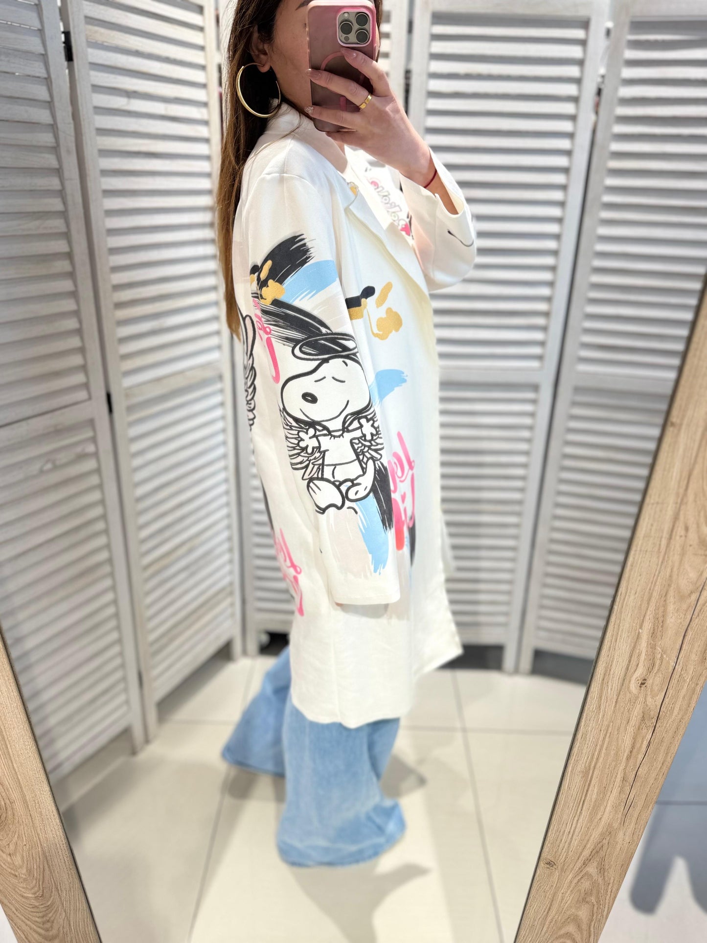 Scuba cardigan snoopy