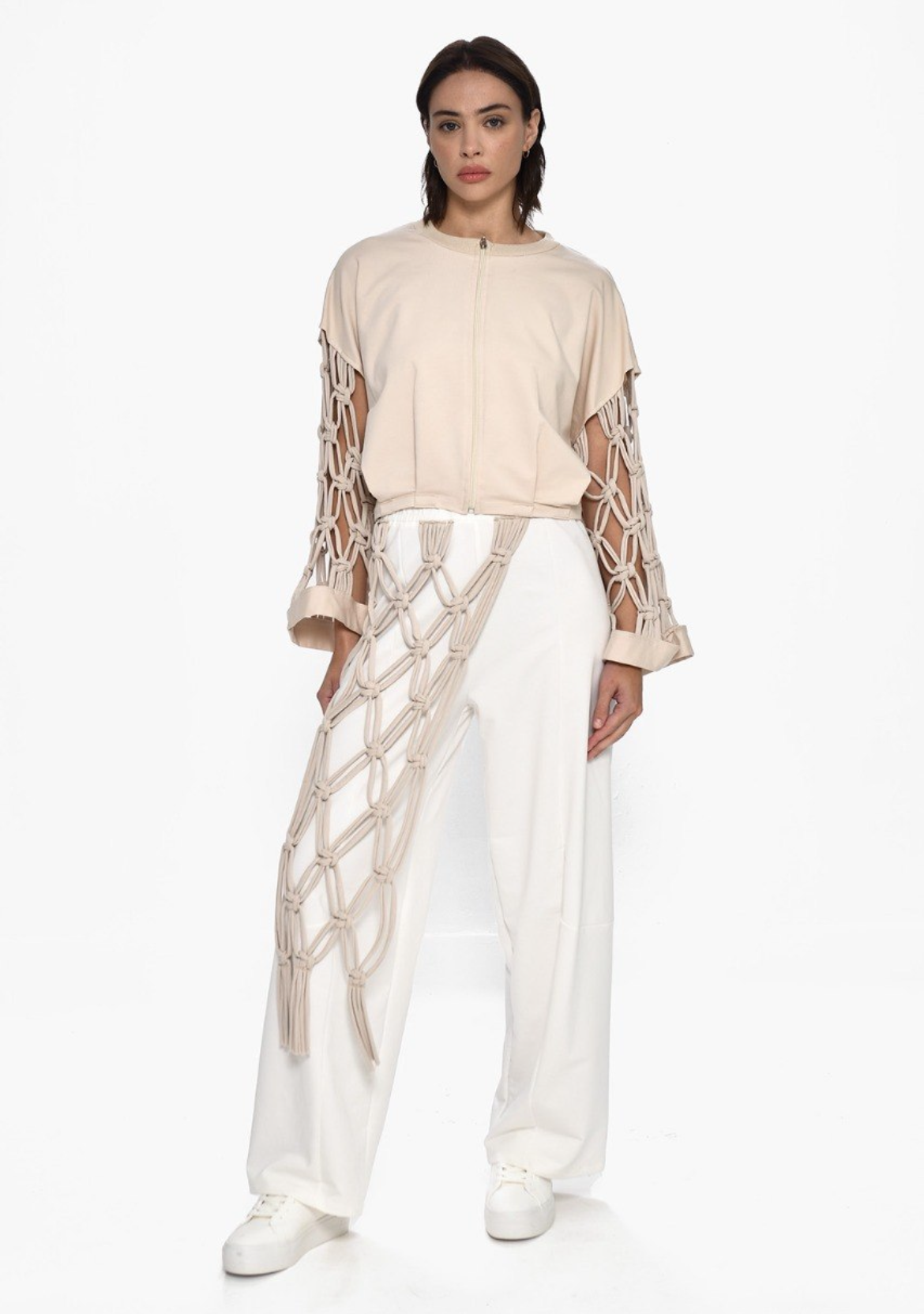 Set beige kinked