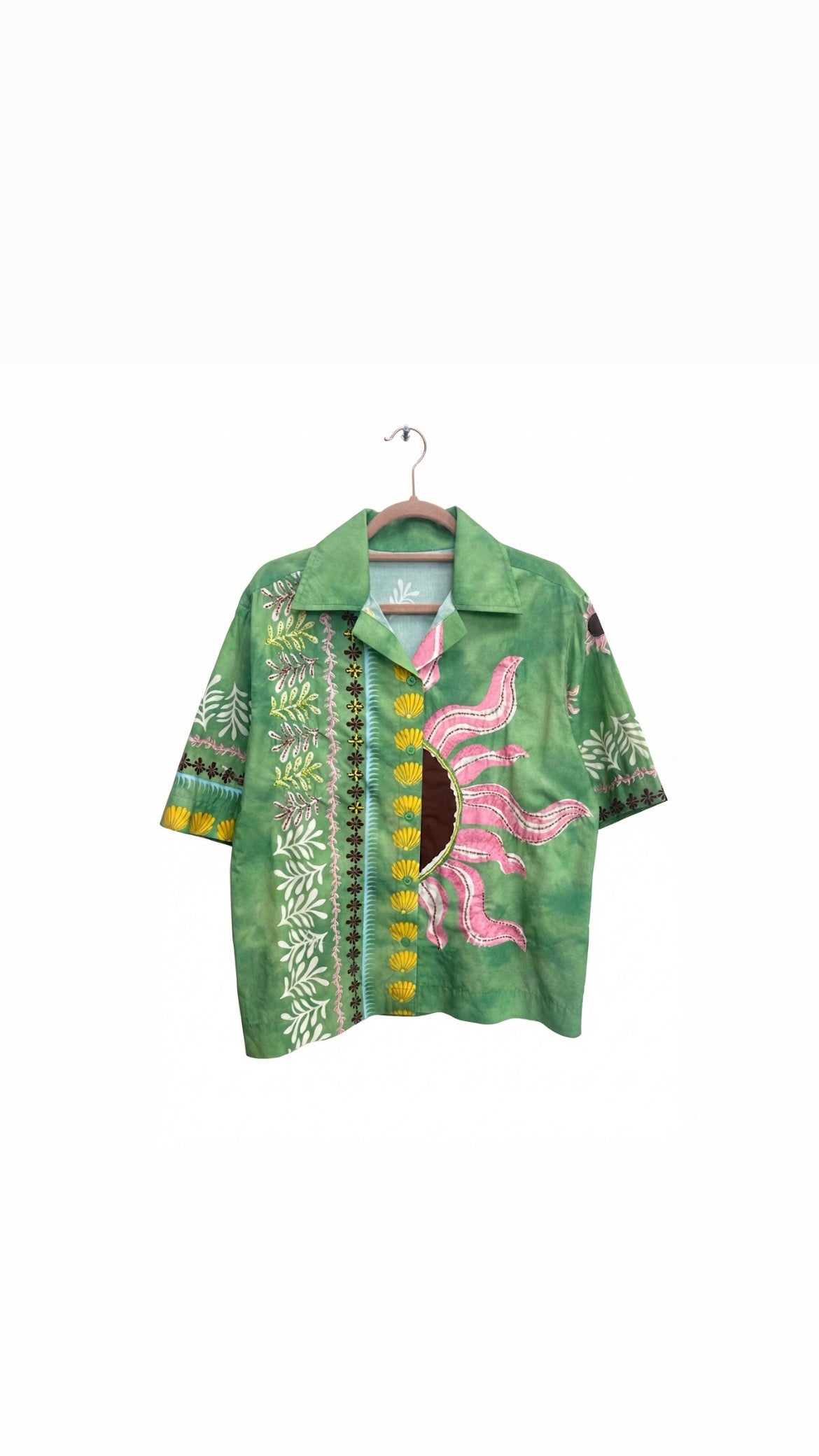 Set green limited edition embroidery