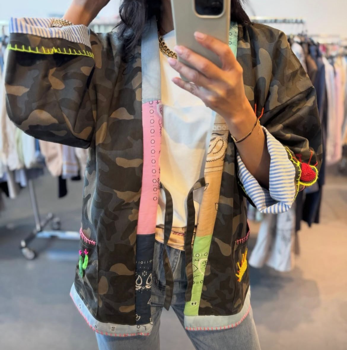 Bandana army jacket