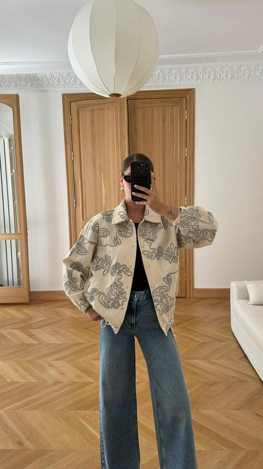 Embroidery Light Jacket