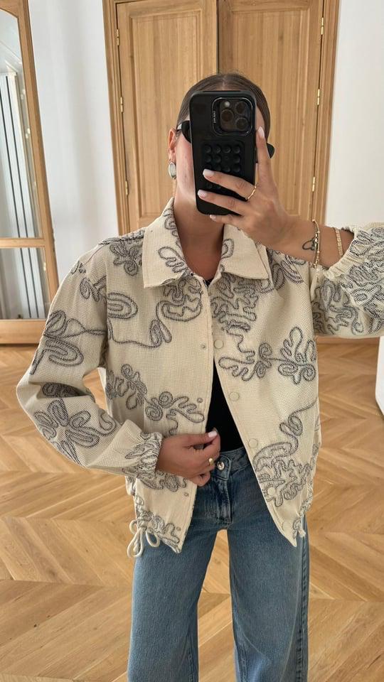 Embroidery Light Jacket