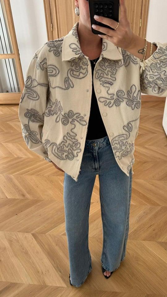 Embroidery Light Jacket