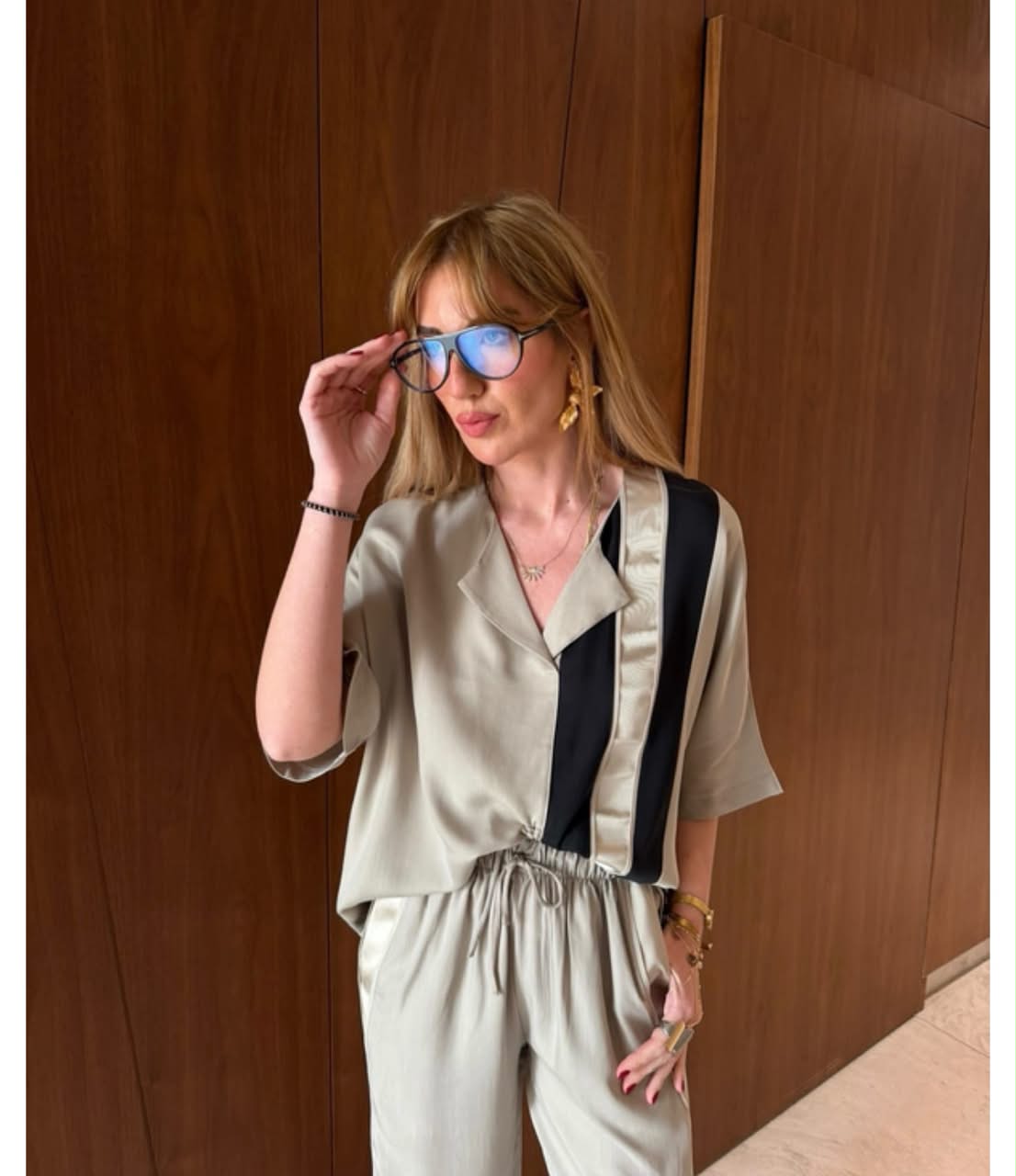 Set lined stripe