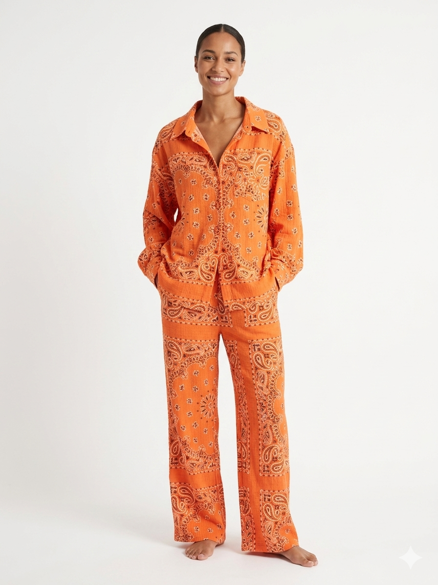 Bandana set orange