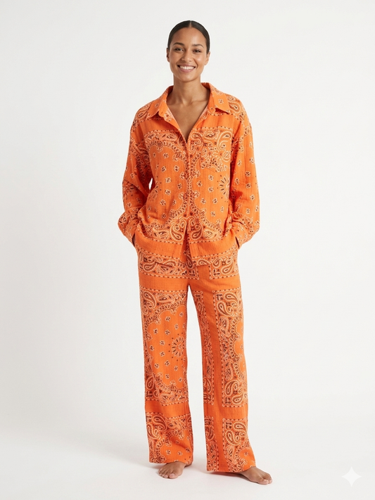 Bandana set orange