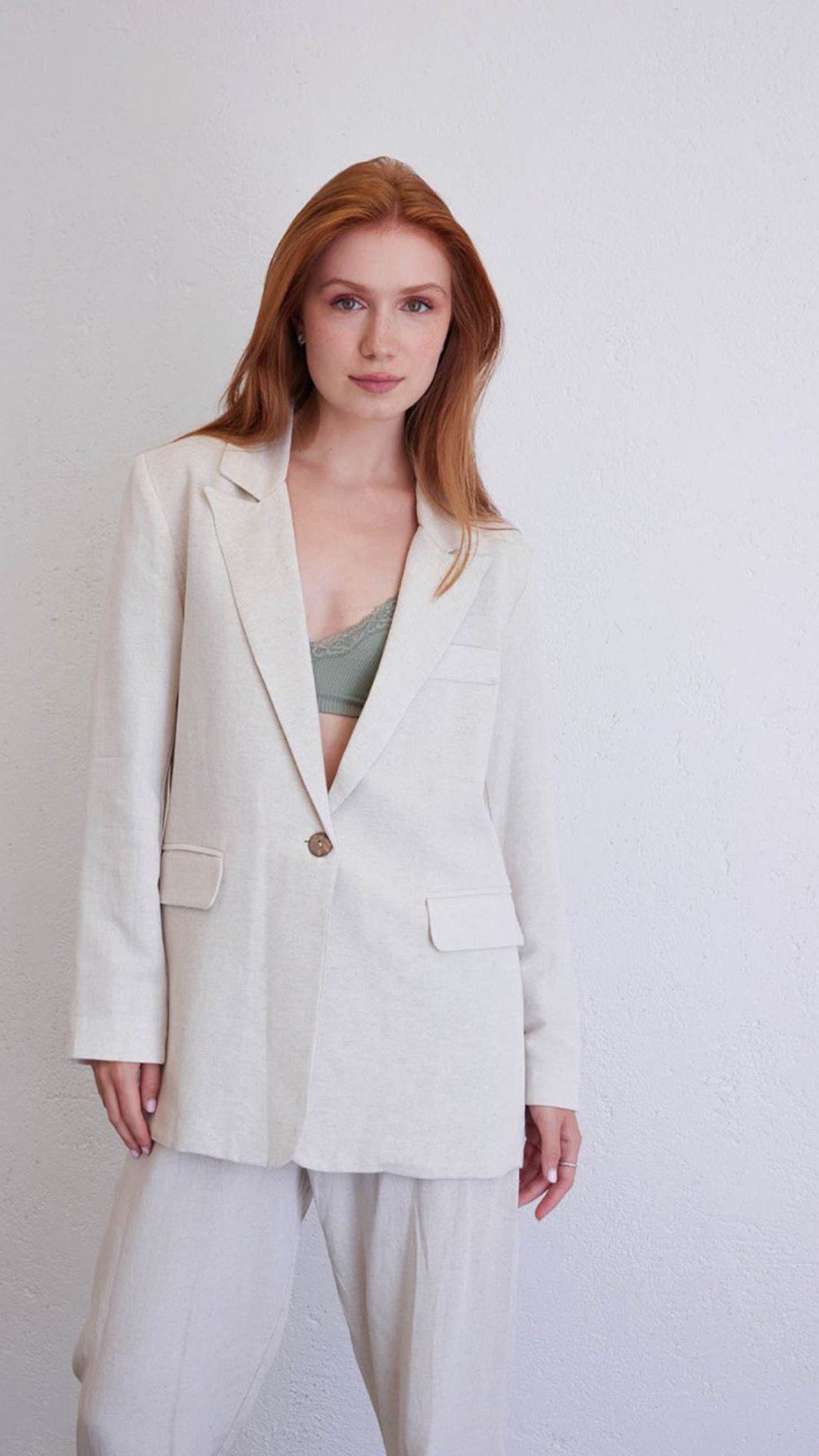 Blazer Set + Pants Offwhite DieMore