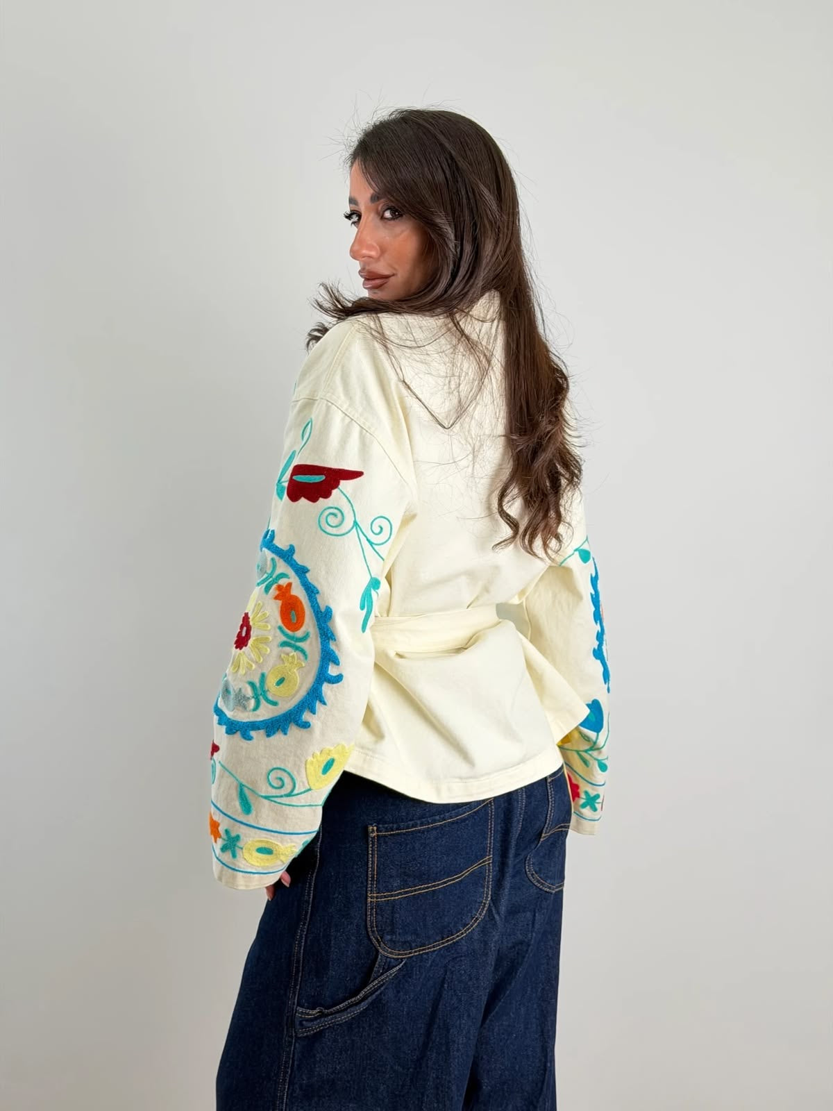 Jacket embroidery