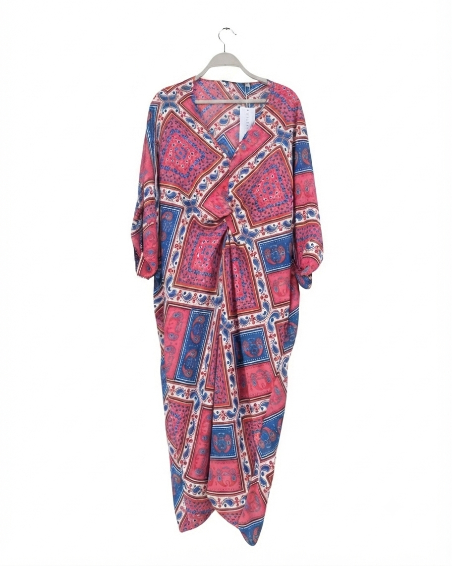 Poncho silk