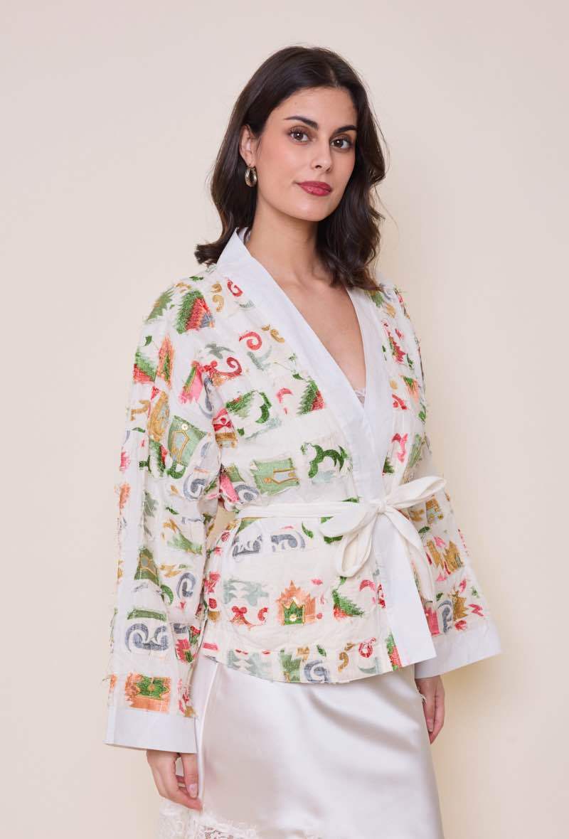 Jacket embroidery
