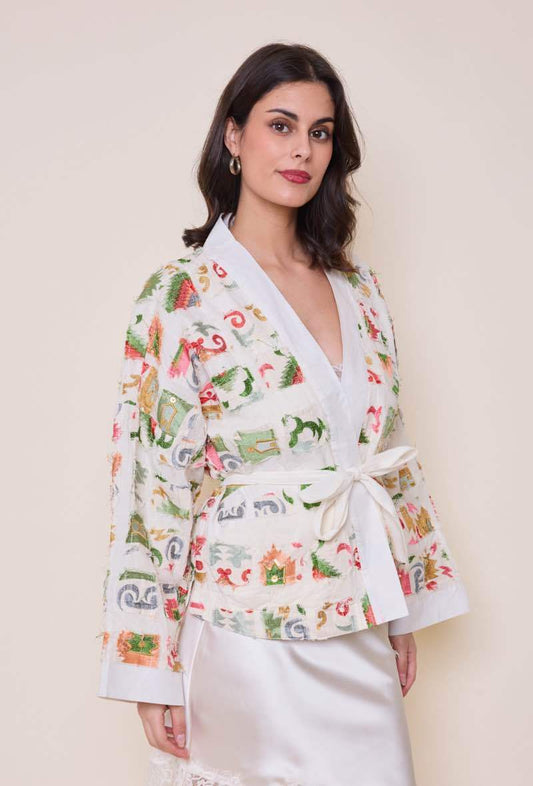 Jacket embroidery