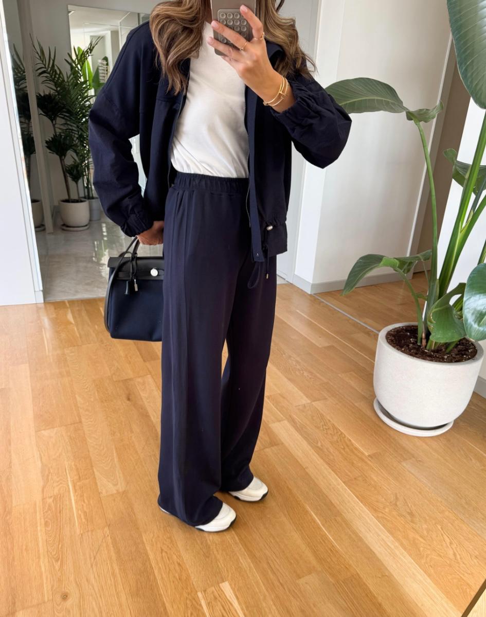 Set soft navy waterproof