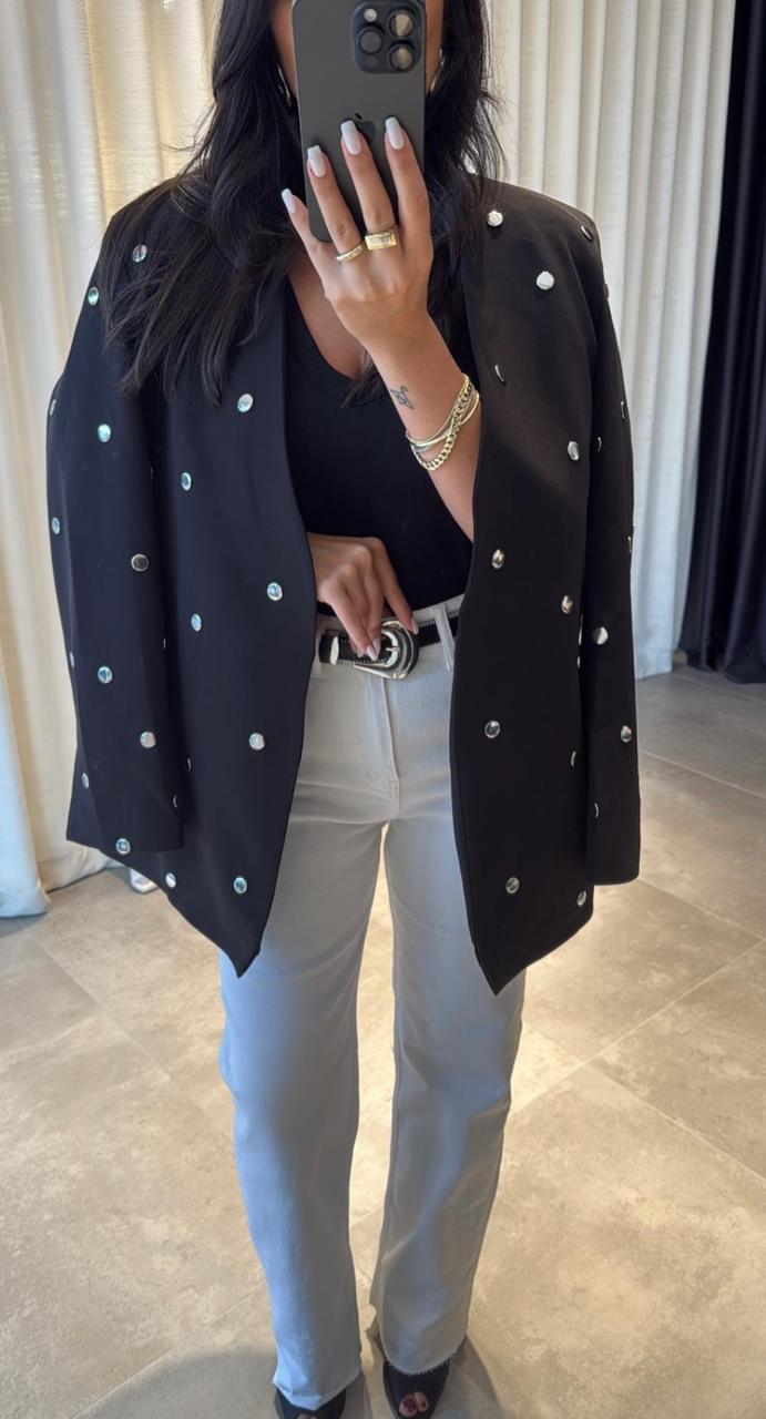 Blazer black studs