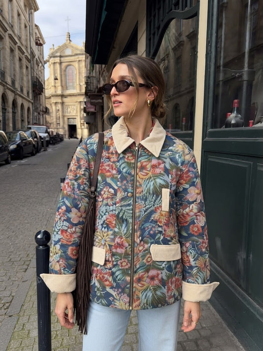 Jacket vintage floral
