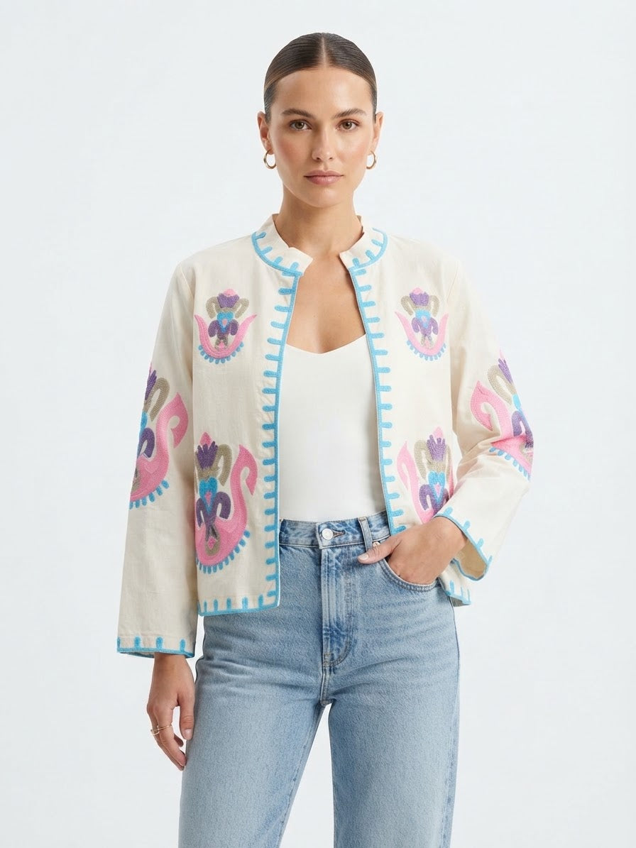 Jacket embroidery