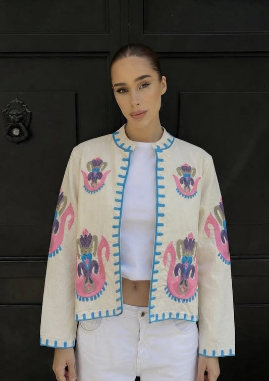 Jacket embroidery