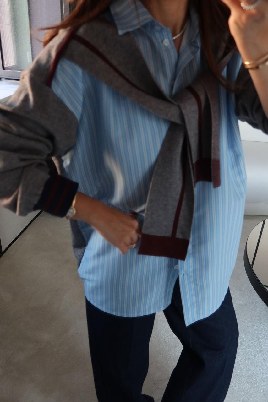 Shirt attached hoddie