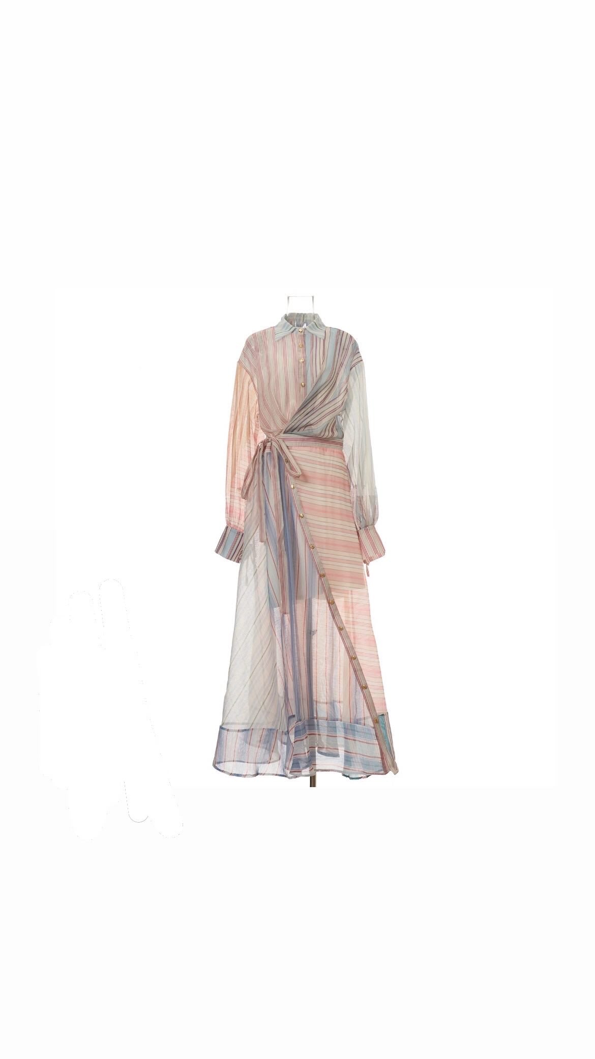 Dress stripe cross
