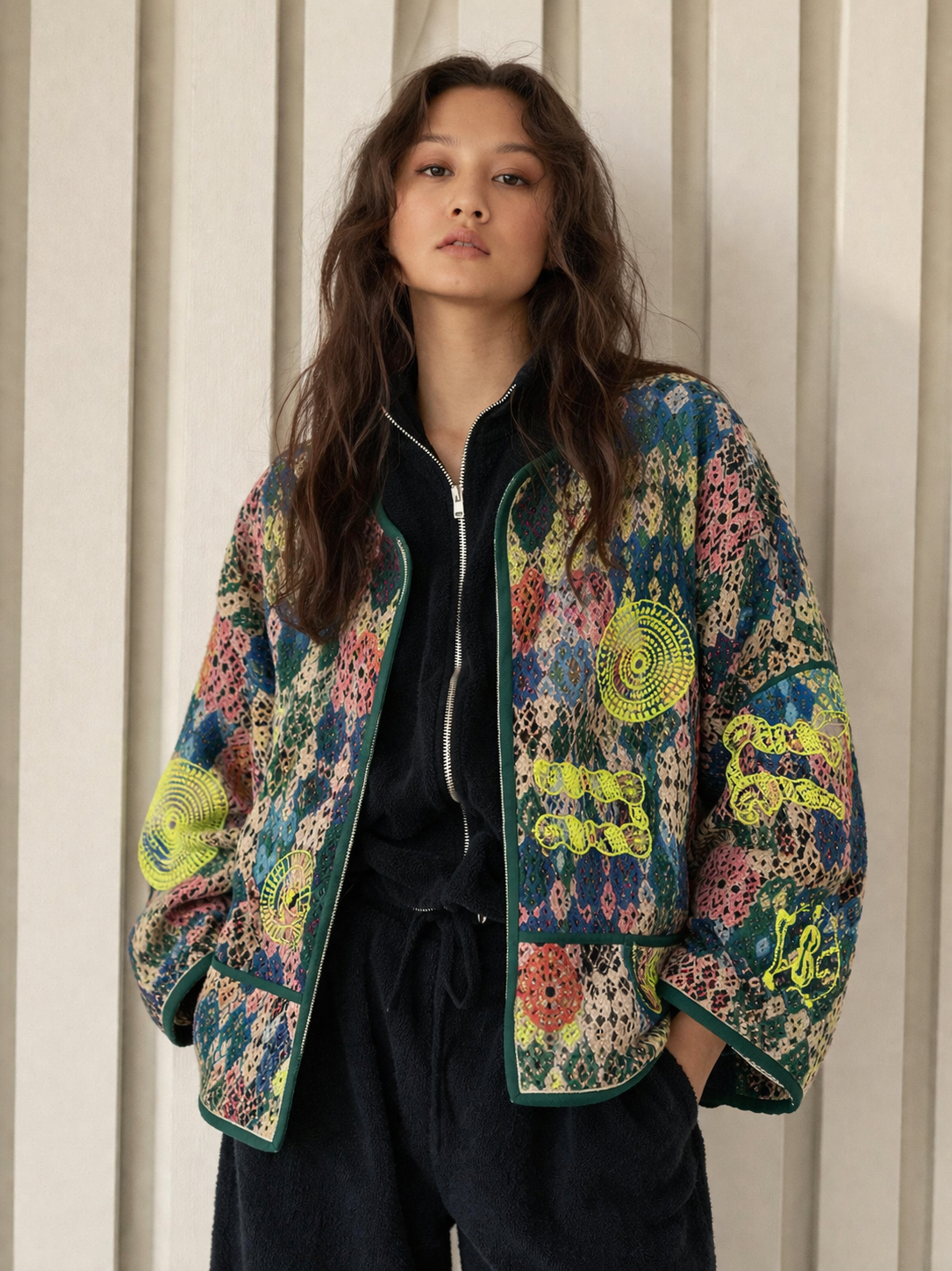 Jacket uni mint