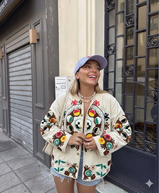 Jacket embroidery