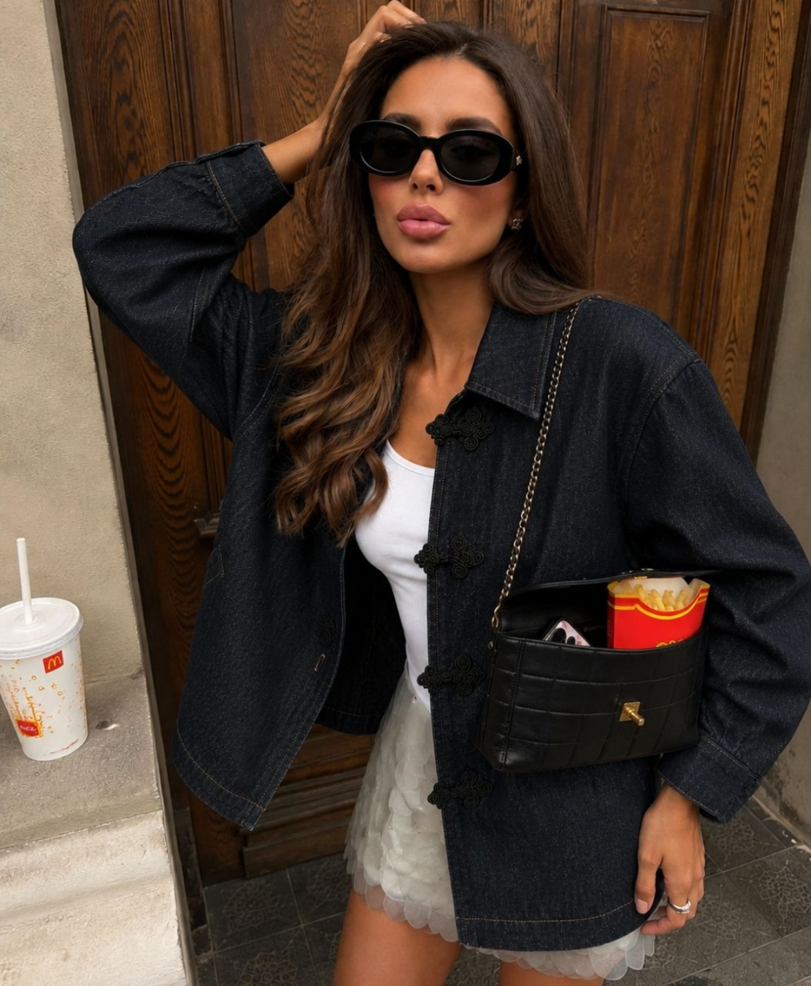 Tang shirt denim