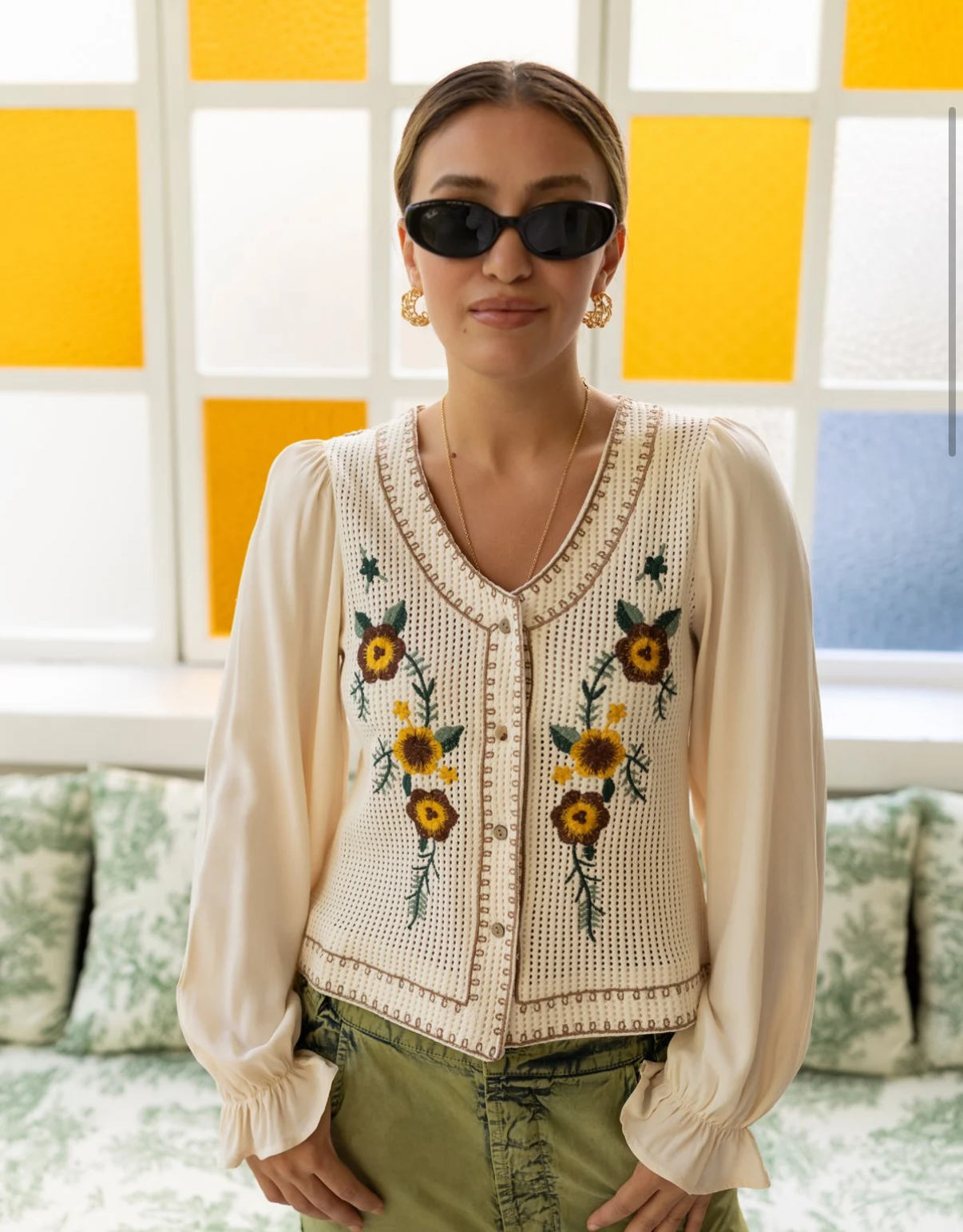 Shirt embroidery