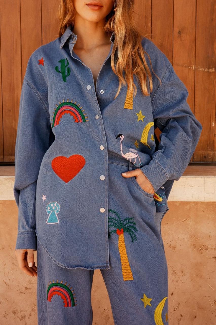 Set Denim Rainbow PQ Light