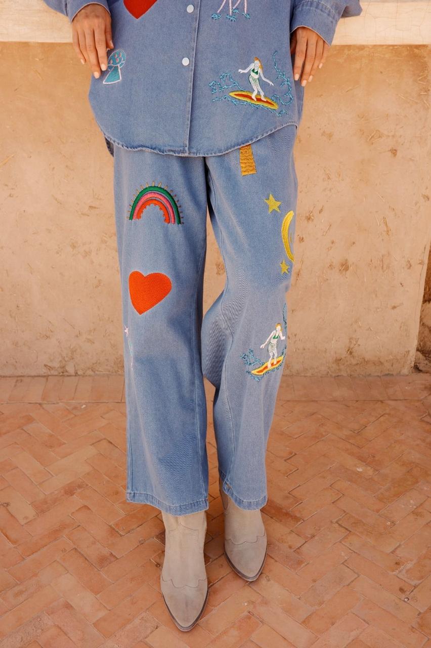 Set Denim Rainbow PQ Light