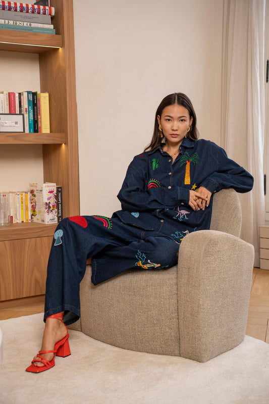 Set Denim Rainbow PQ Dark