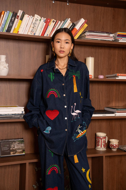 Set Denim Rainbow PQ Dark