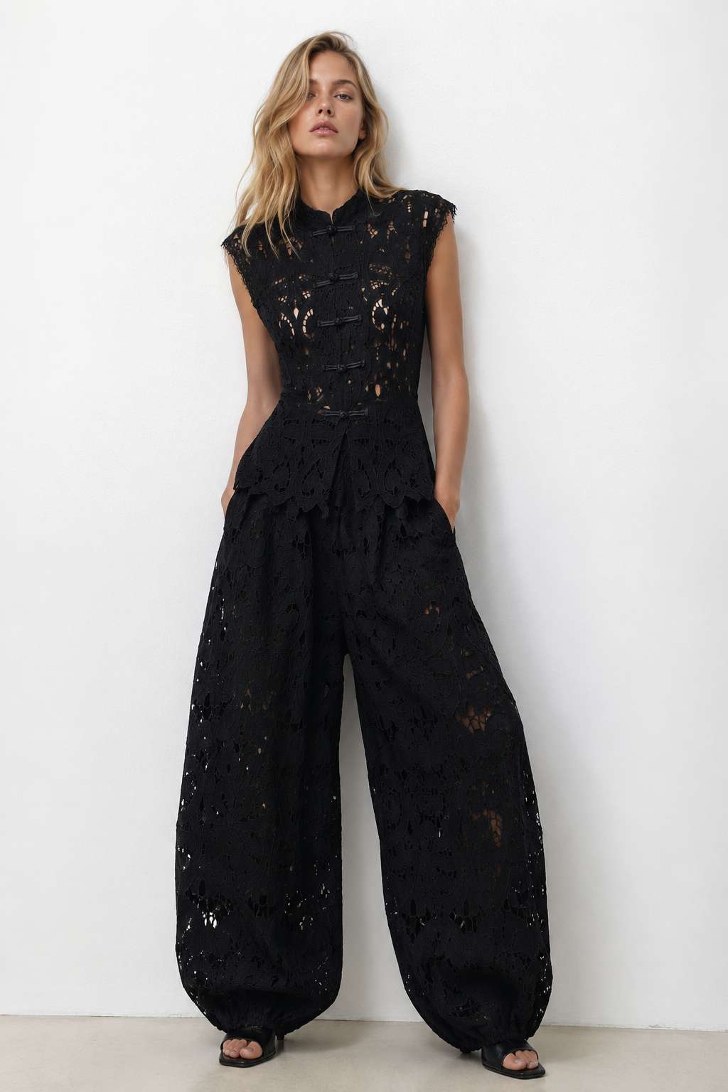 Set lace black