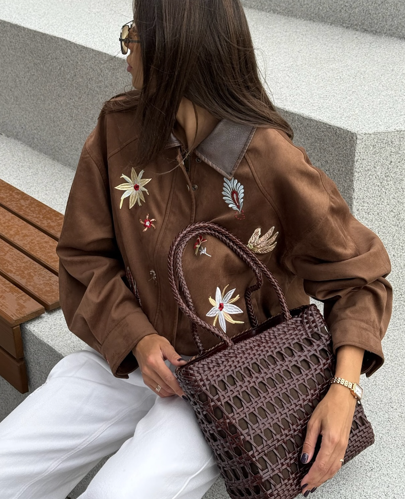 Jacket suede Pattern