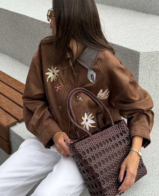 Jacket suede Pattern