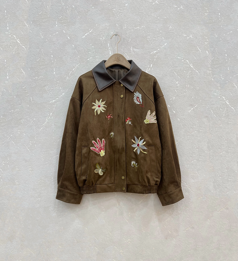 Jacket suede Pattern
