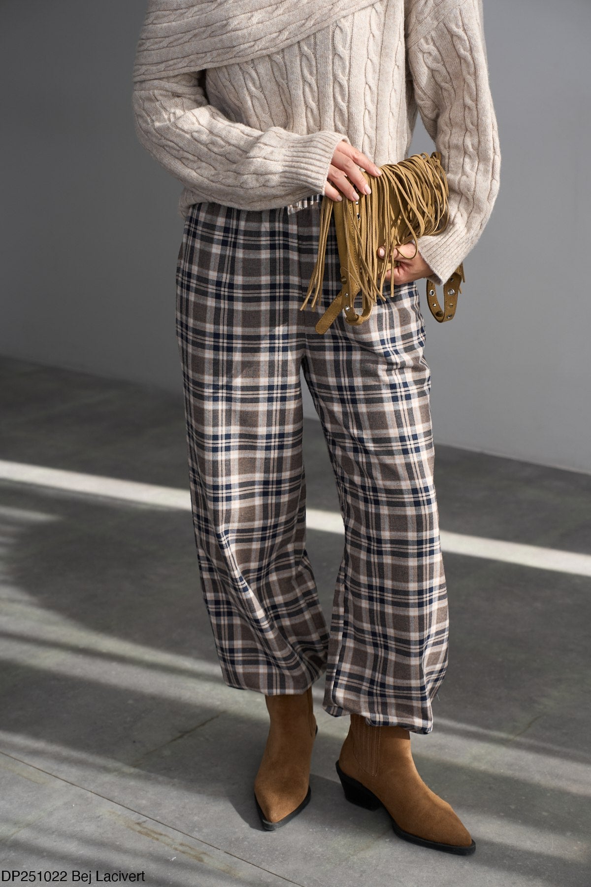 Pants plaid trousers
