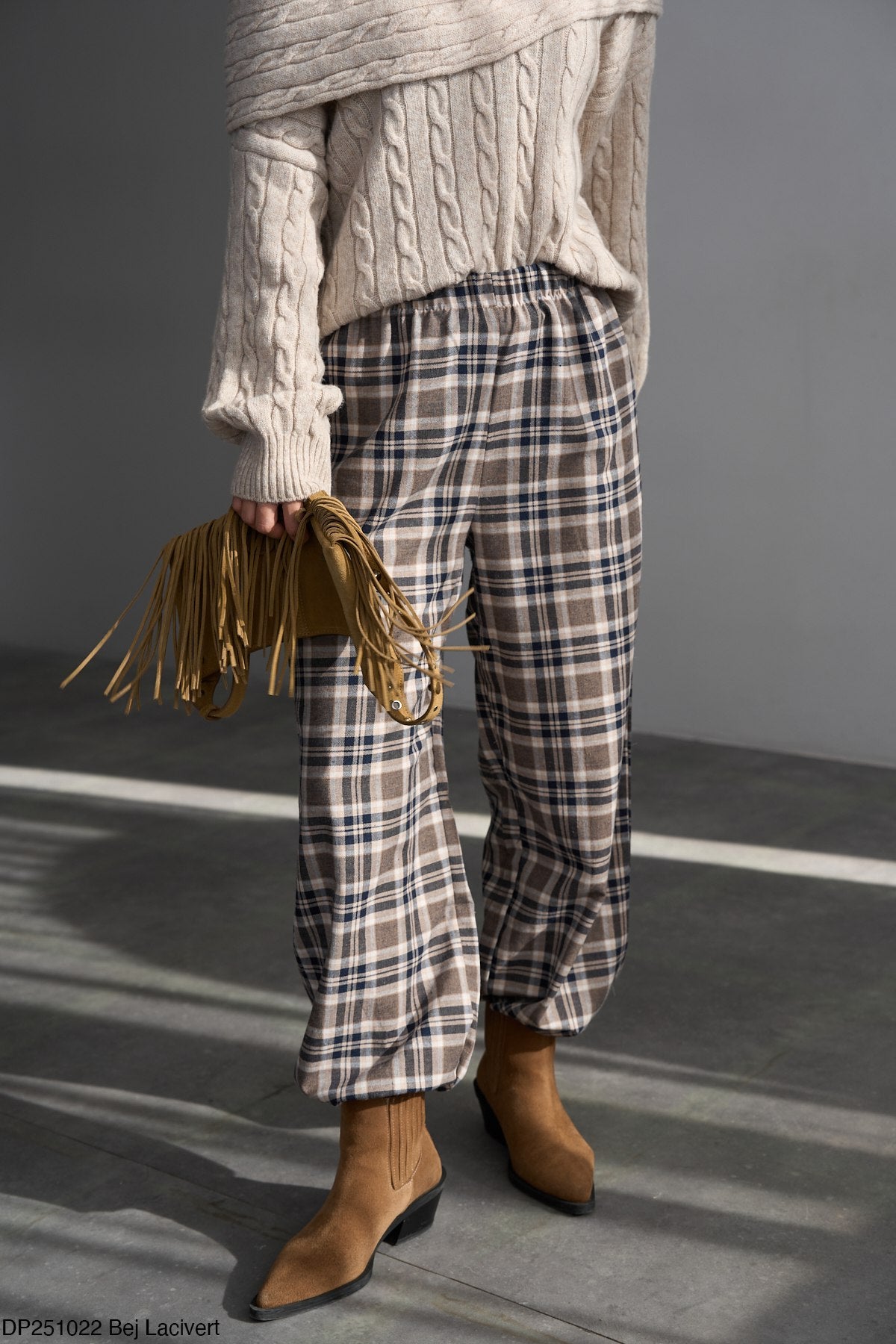 Pants plaid trousers